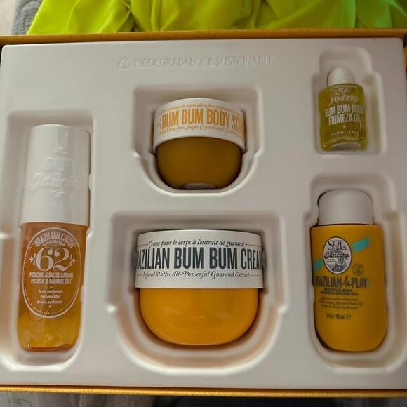 Sol De Janeiro Bum Bum Body Obsession Hydration Celebration Body Routine Set - Picture 2 of 2